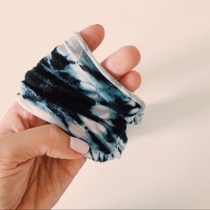 Blue Tie Dye Headband/Bandeau